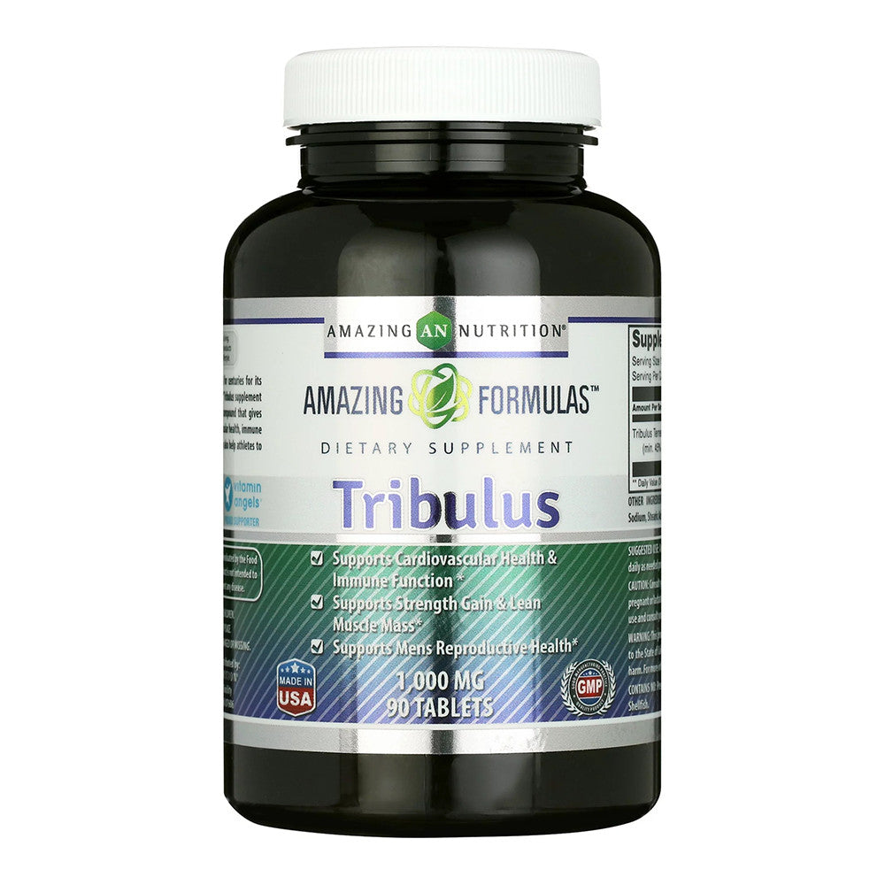 Amazing Nutrition Formulas Tribulus 1000 MG Supplement Tablets, 90 Ea